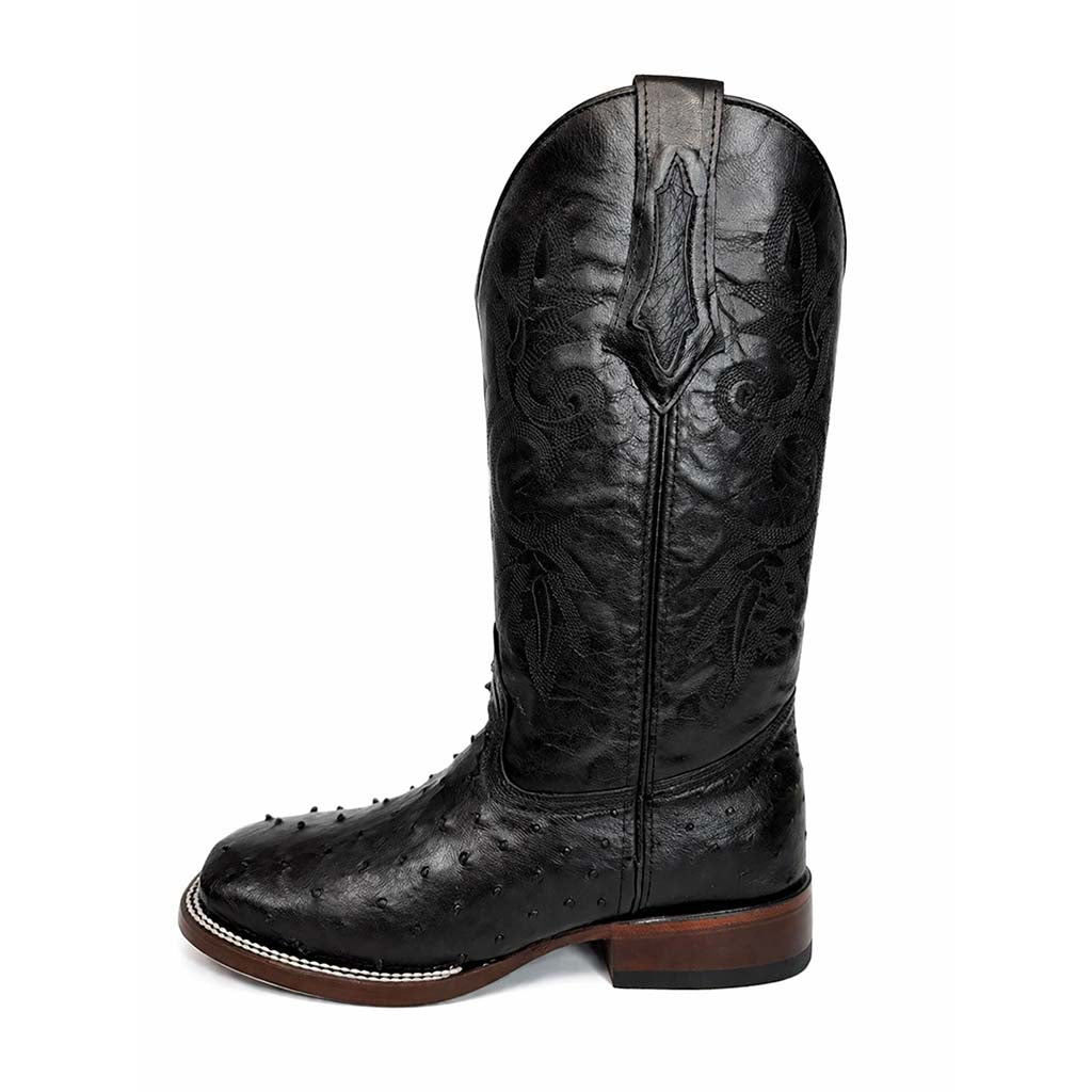 Bota Vaquera Nevada Negro Clasico