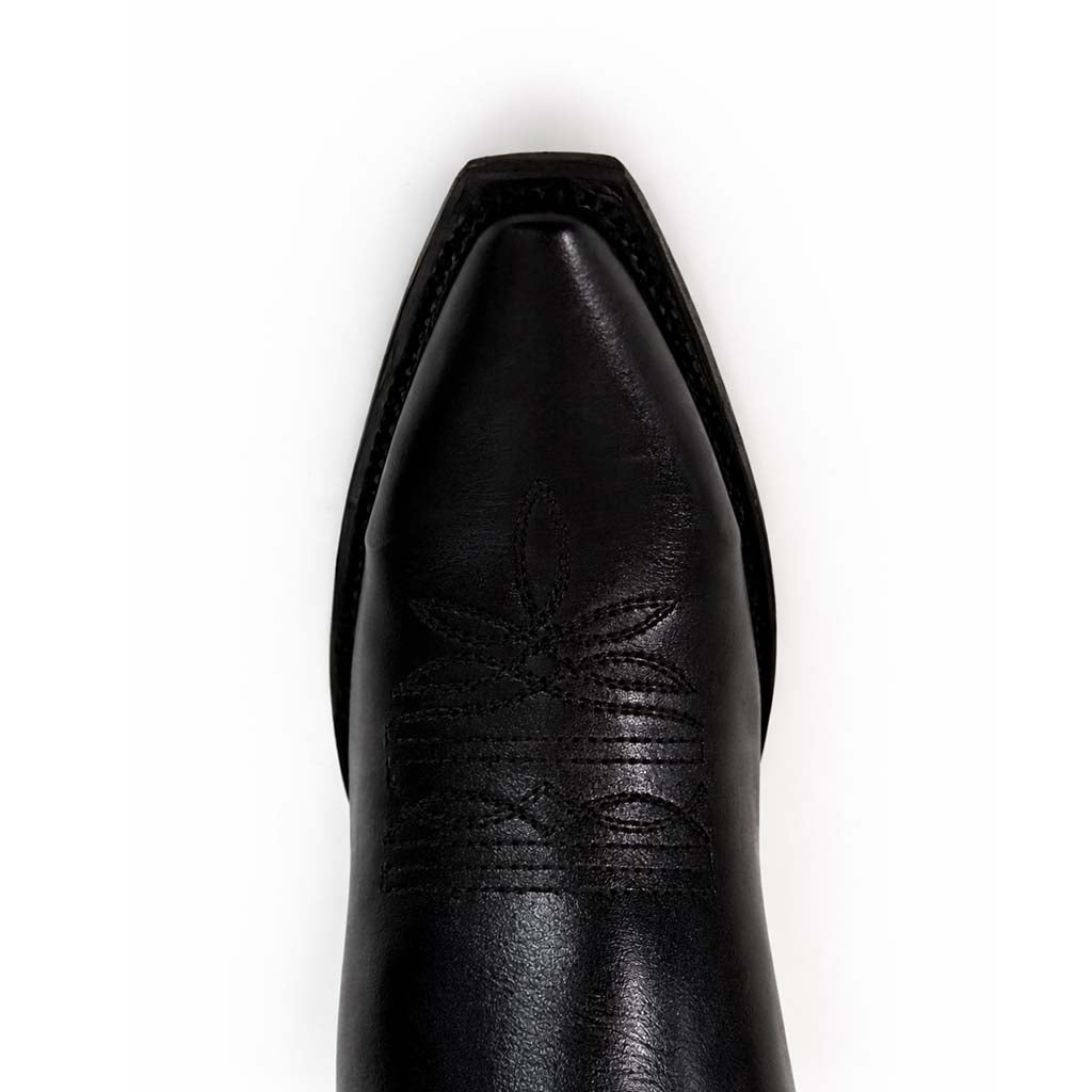 Bota Vaquera Alta Dallas Negro Imperial