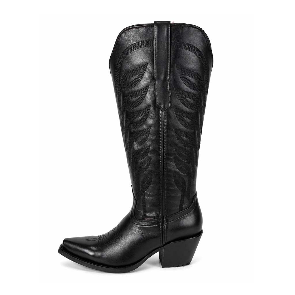 Bota Vaquera Alta Dallas Negro Imperial