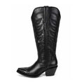 Bota Vaquera Alta Dallas Negro Imperial