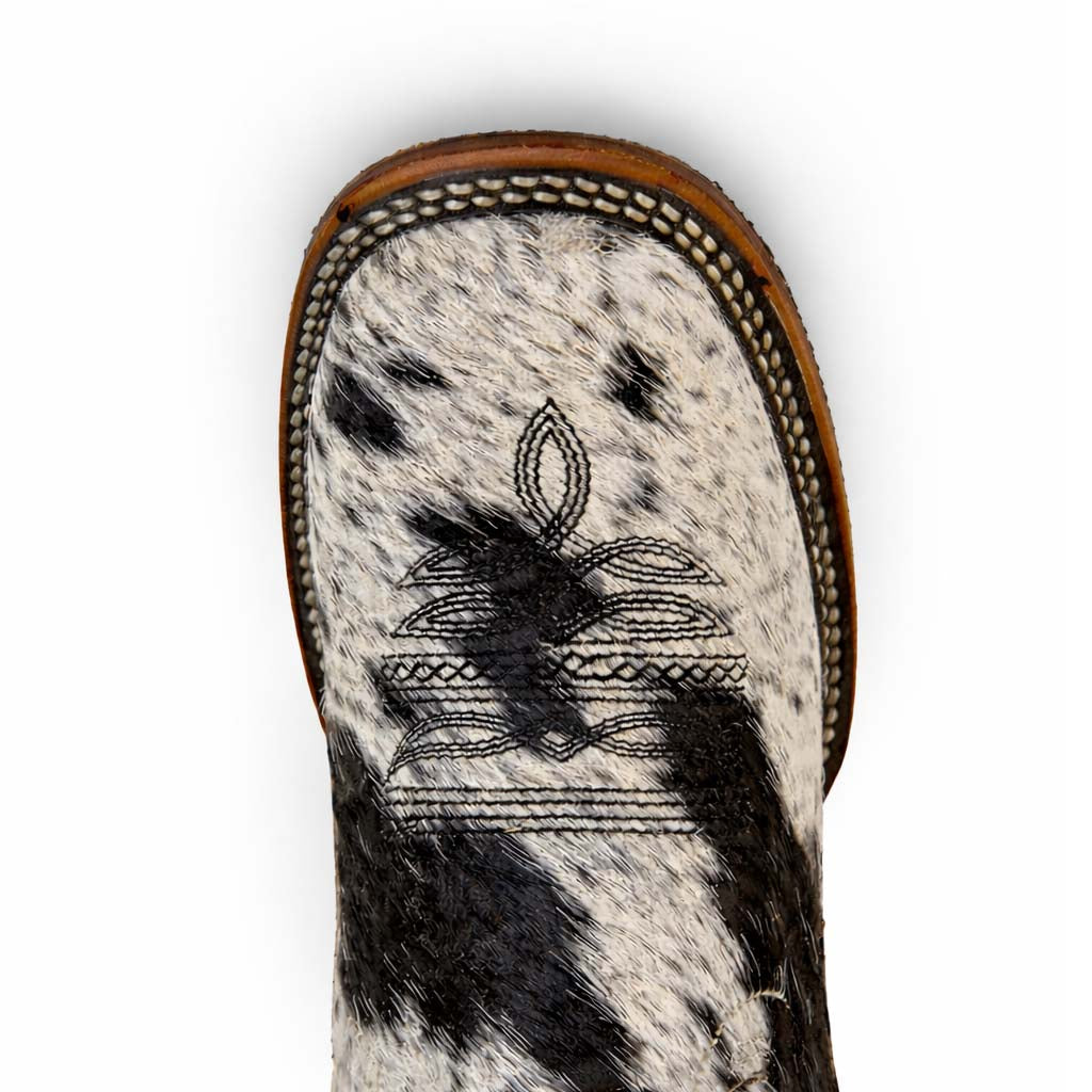 Bota Vaquera Cowhide YinYang