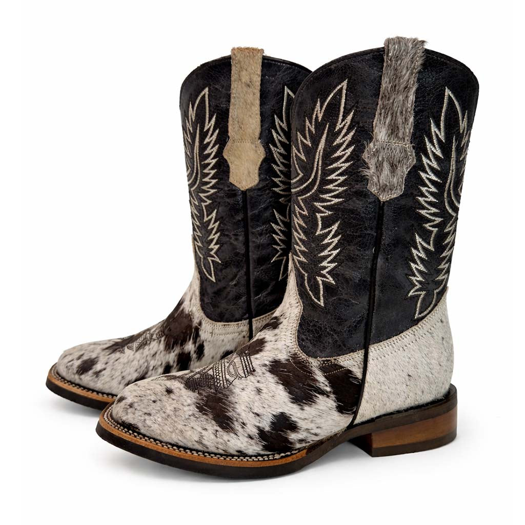 Bota Vaquera Cowhide YinYang