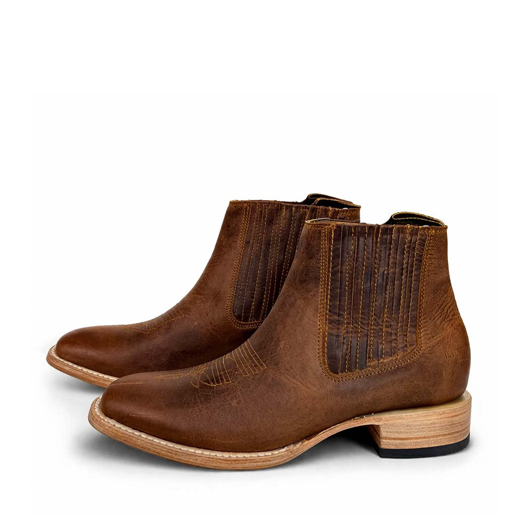 Botin Vaquero Laredo Miel Vintage